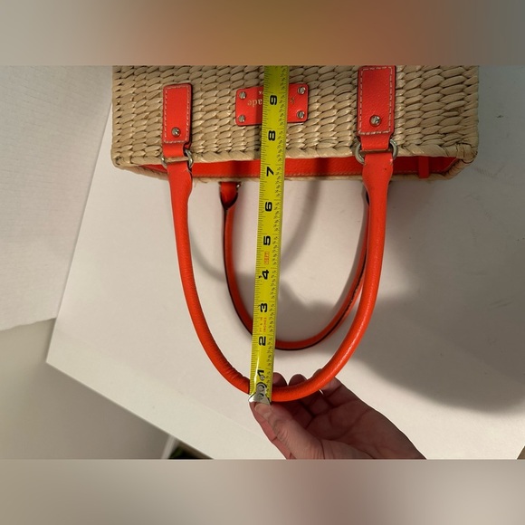 Kate Spade New York Wicker Bucket Bag | Straw Bag | Straw Bucket Bag | Tote Bag - Picture 13 of 16